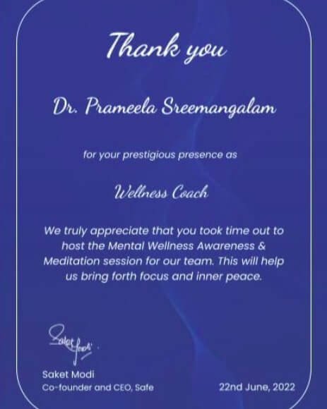 Wellness Coach